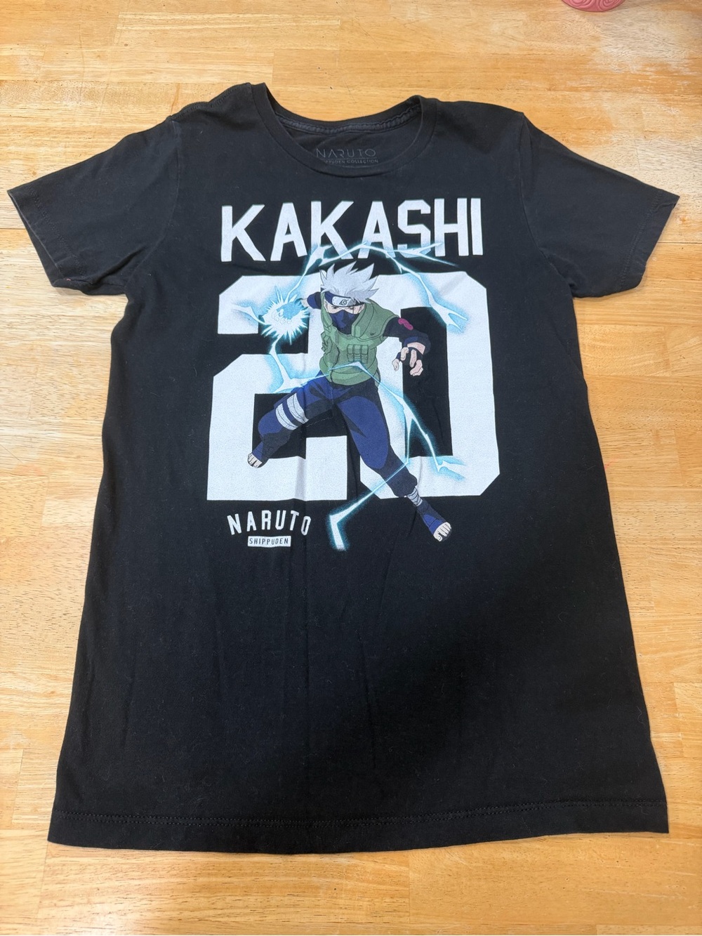 ✨3 for $10✨ Kakashi Naruto Black Graphic Tee